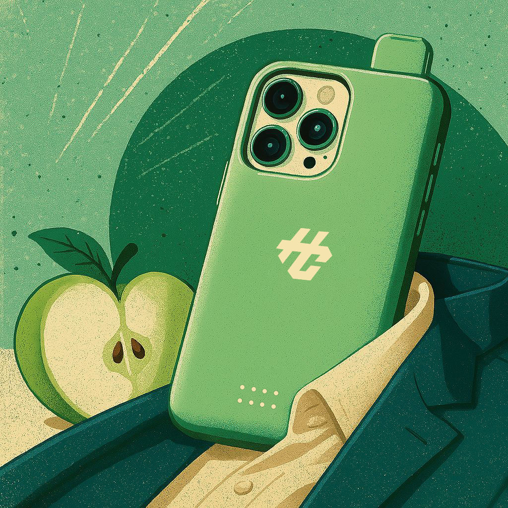HUMOCASE - GLACE À LA POMME ACIDULÉE