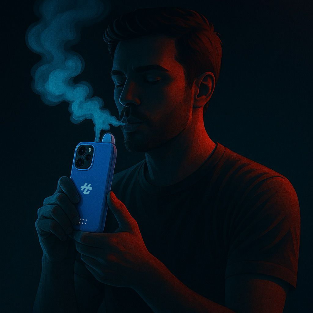 HUMOCASE - BLEU RAZZ GLACÉ